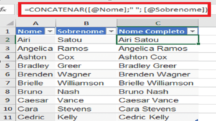 Simplificando a função TEXTO, CONCATENAR e & do Excel - Blog LUZ