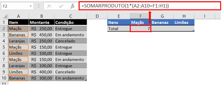 Como Usar Contse E Contses No Excel Com Exemplos Engenheira Do Excel 6342