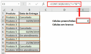 Usando A Função CONT.SE No Excel Como Um Profissional | Engenheira Do Excel