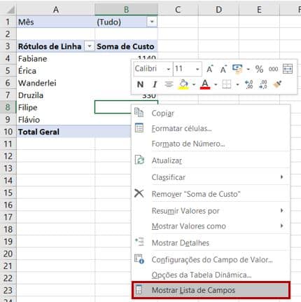 Como Fazer Tabela Dinâmica no Excel | Engenheira do Excel